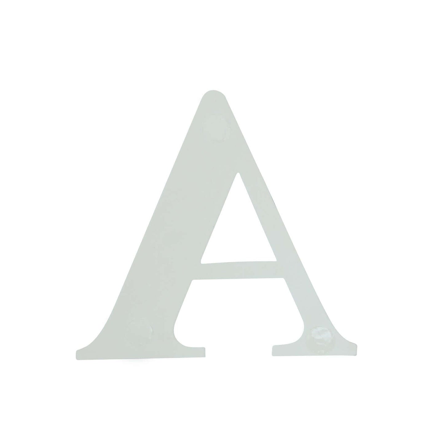 4 Pack 5" Metallic Gold Alphabet Stickers Banner, Customizable Stick on Gold Letters - L