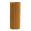40" Gold Cylinder Display Column Stand, Pillar Pedestal Stand With Top Plate