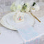 Sequin 20"x20" Napkin Iridescent Blue - Shimmering Dinner Napkin