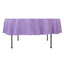 Premium Polyester 90" Round Tablecloth Lavender Lilac - Stain and Wrinkle-Resistant Design with 220GSM Thickness Table Cover