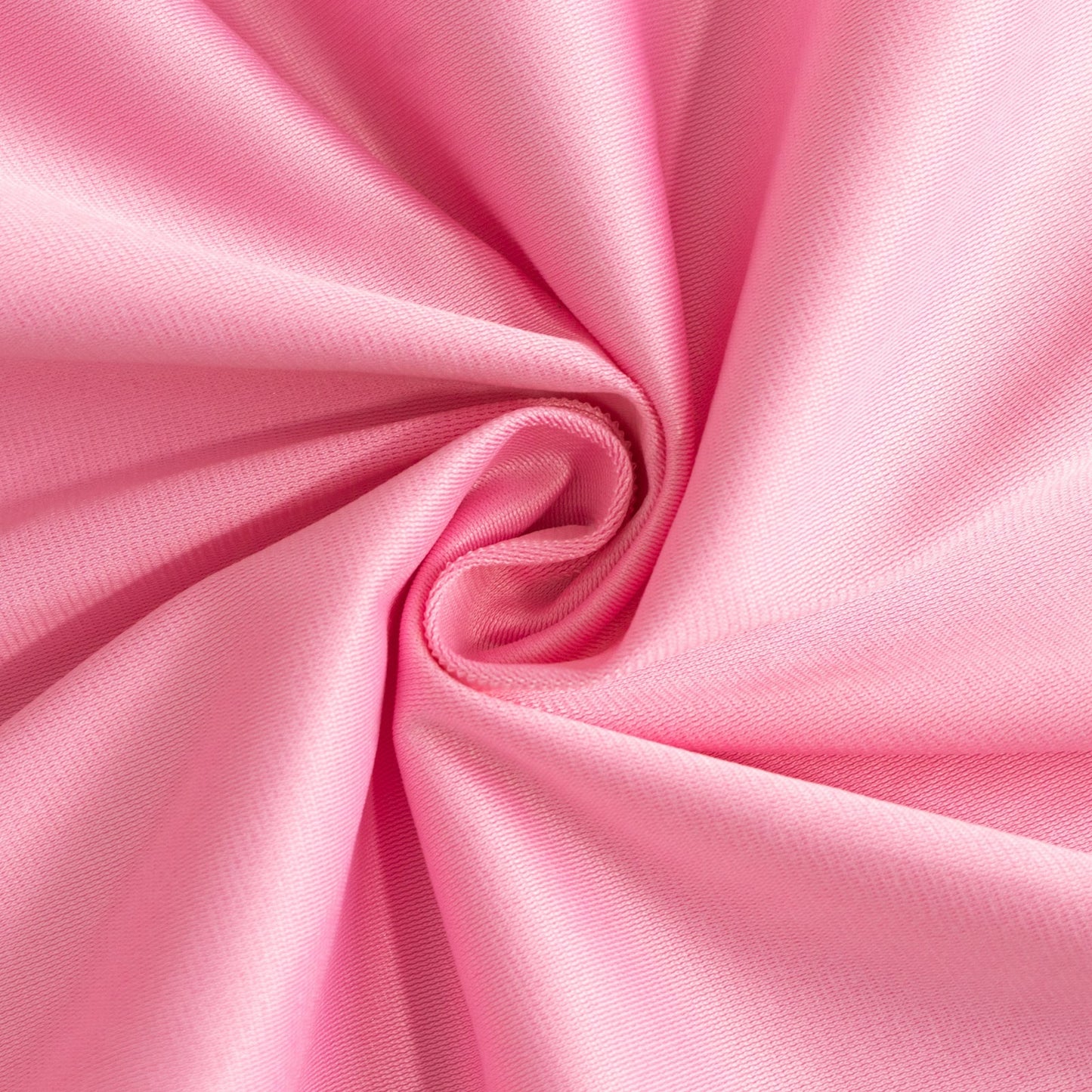 Scuba Rectangular 90"x132" Tablecloth Pink - Wrinkle Free, Stain Resistant & Seamless Table Cover