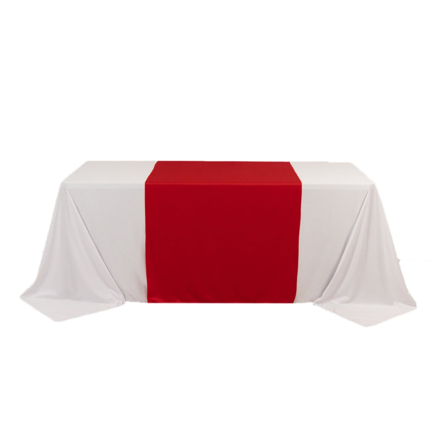 Wide Premium Polyester 36"x72" Table Runner Red - Sublimation Printable Banner