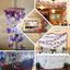 2 Pack 9ft Purple 3D Paper Butterfly Hanging Garland Streamers, Party String Banners