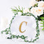Decorative Rhinestone Alphabet "C" Letter Stickers, Glitter Adhesive Craft Letters Gold DIY Sparkle Embellishments 4"