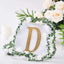 Decorative Rhinestone Alphabet "D" Letter Stickers, Glitter Adhesive Craft Letters Gold DIY Sparkle Embellishments 6"
