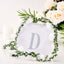 Decorative Rhinestone Alphabet "D" Letter Stickers, Glitter Adhesive Craft Letters Silver DIY Sparkle Embellishments 4"