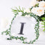 Decorative Rhinestone Alphabet "I" Letter Stickers, Glitter Adhesive Craft Letters Black DIY Sparkle Embellishments 4"
