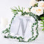 Decorative Rhinestone Alphabet "N" Letter Stickers, Glitter Adhesive Craft Letters Silver DIY Sparkle Embellishments 6"