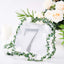 Decorative Rhinestone Number "7" Stickers, Glitter Adhesive Craft Numbers Silver DIY Sparkle Embellishments 6"