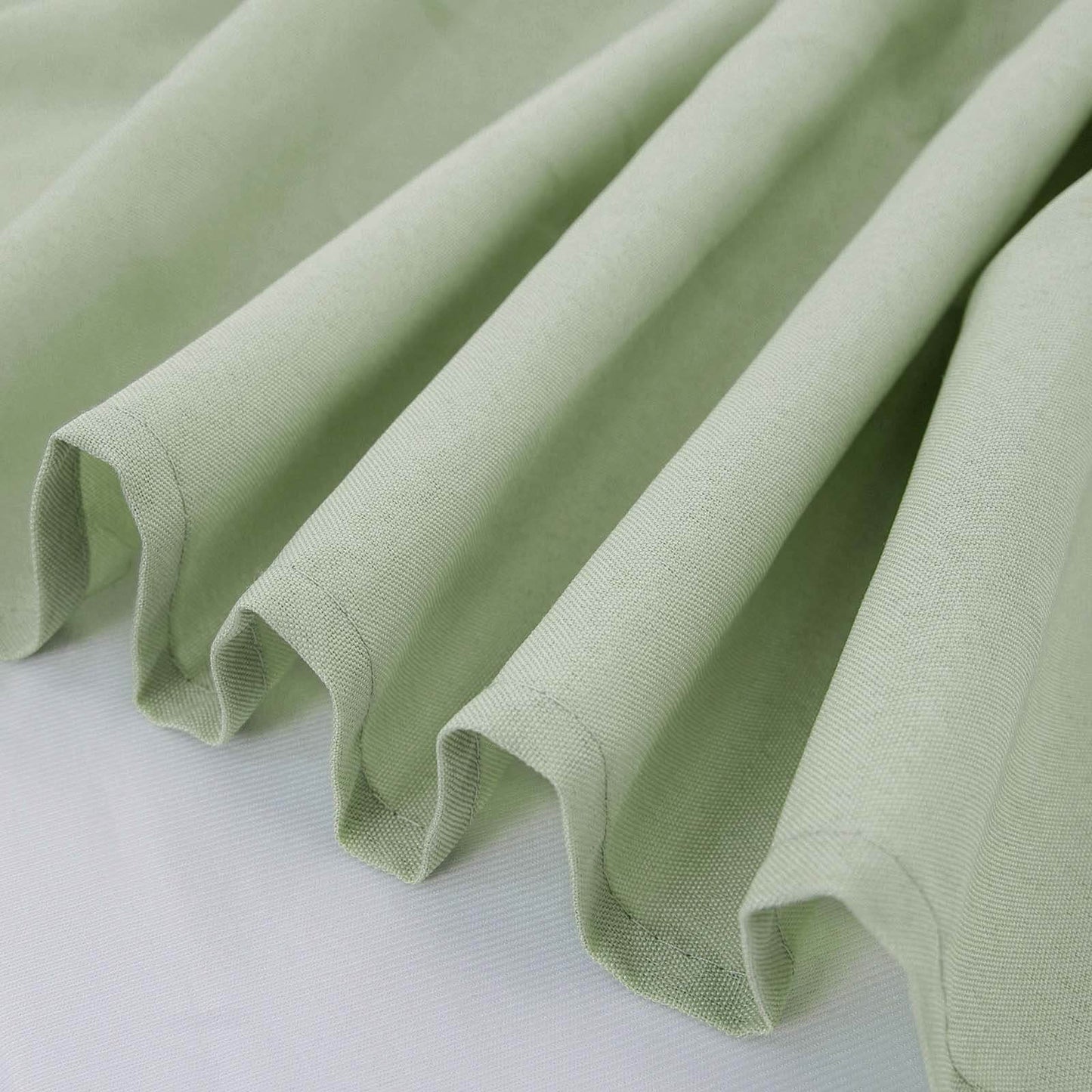 Polyester Square 54"x54" Tablecloth Sage Green - Wrinkle-Resistant & Durable Table Cover