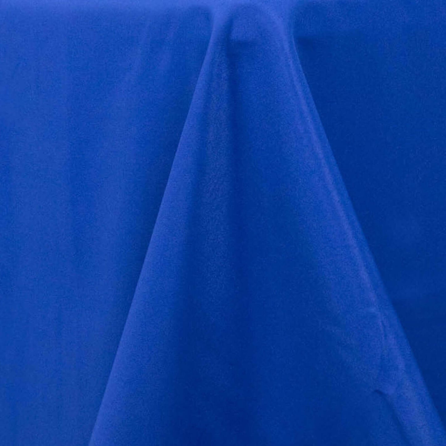 Premium Polyester 90" Round Tablecloth Royal Blue - Stain and Wrinkle-Resistant Design with 220GSM Thickness Table Cover