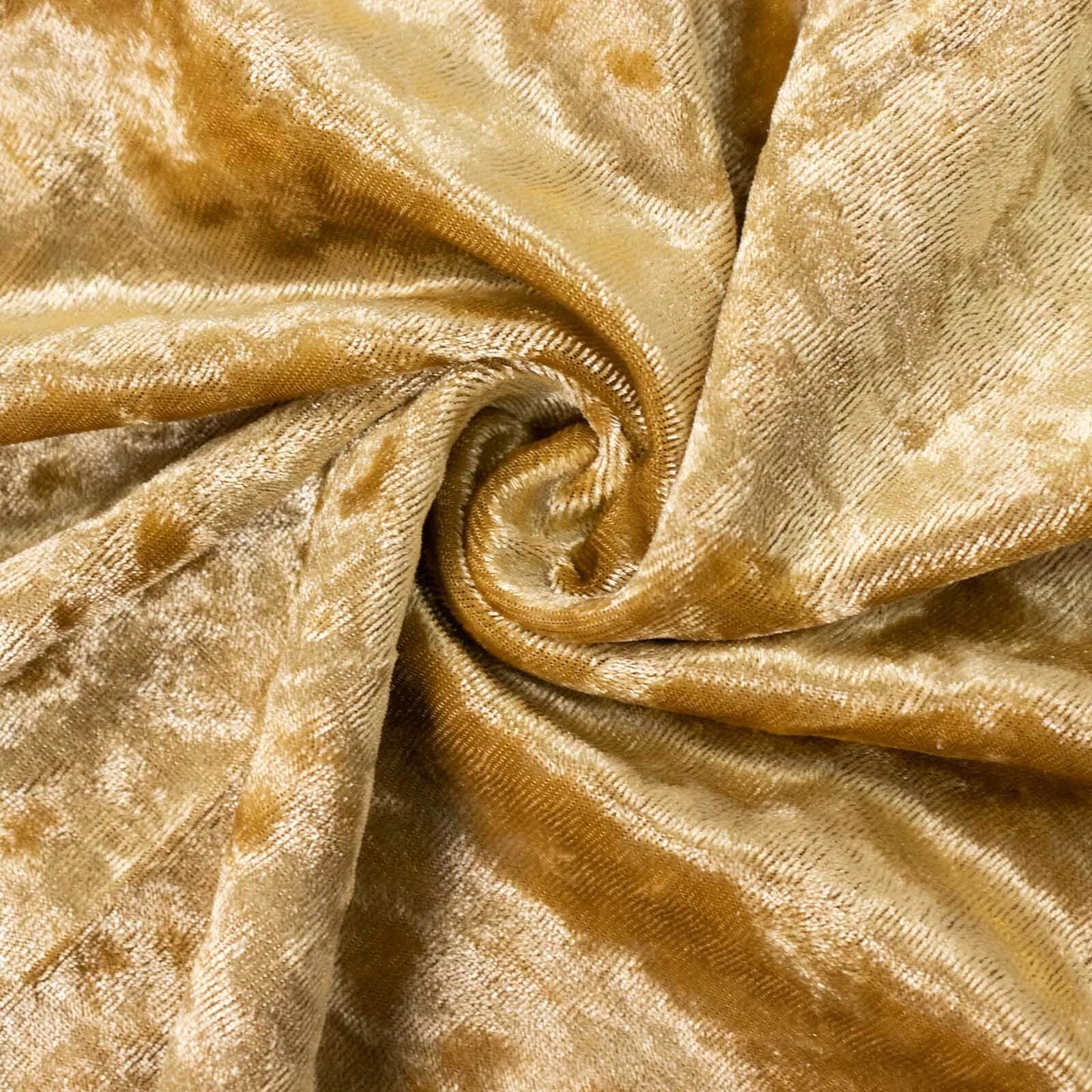 Set of 5 Champagne Crushed Velvet Cylinder Pedestal Stand Covers, Premium Pillar Prop Covers