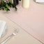 Premium Velvet 12"x108" Table Runner Blush - Sheen Finish Reusable Table Decor