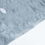 Taffeta 72"x72" Table Overlay Square Tablecloth Dusty Blue - 3D Leaf Petal Table Cover