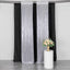 2 Pack Silver Sequin Event Curtain Drapes with Rod Pockets, Seamless Backdrop Event Panels - 8ftx2ft