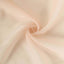 2 Pack Nude Sheer Chiffon Event Curtain Drapes, Durable Flame Resistant Organza Backdrop Event Panels With Rod Pockets - 10ftx10ft