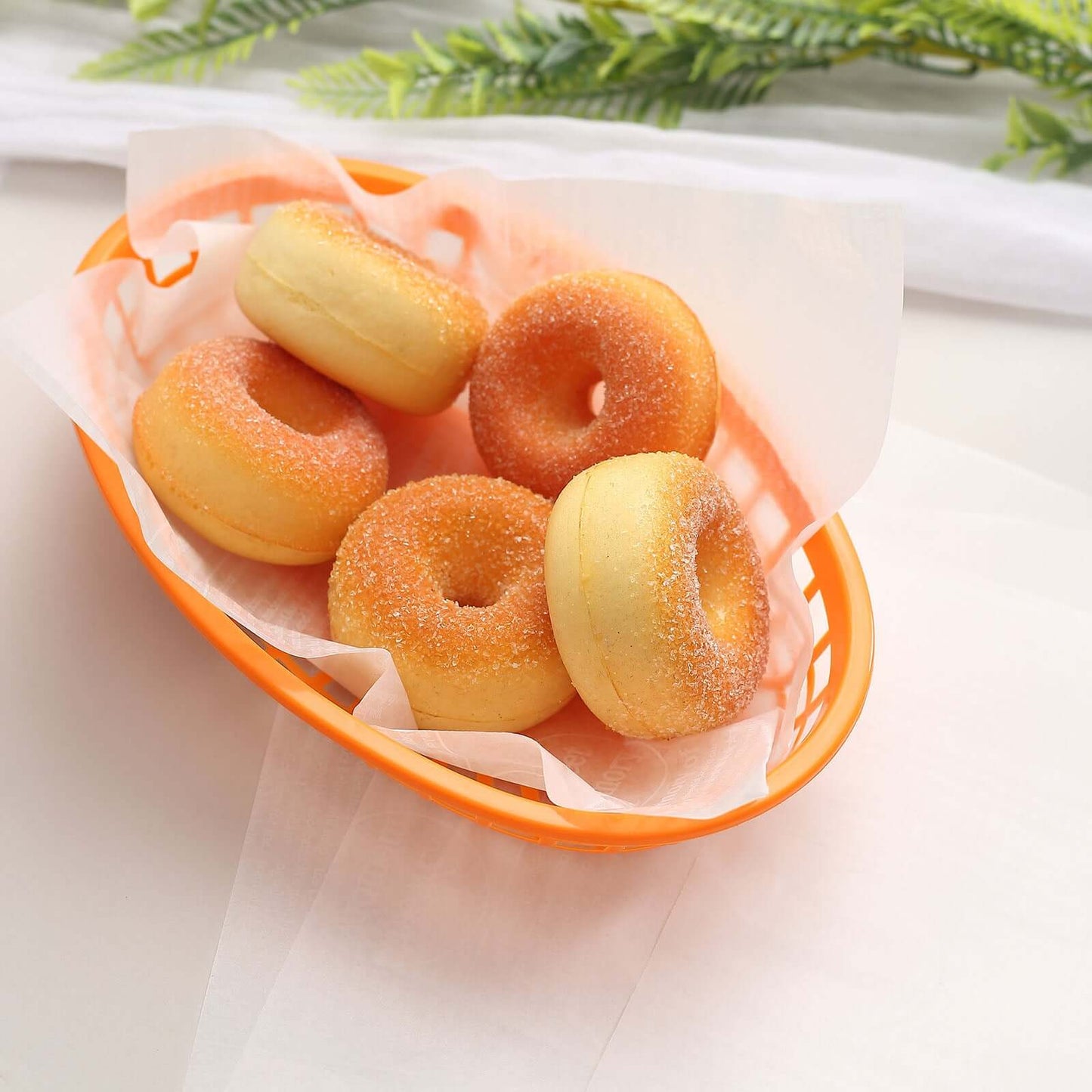 50-Pack Wax Paper Basket Liners Rectangle Design White - Great for Food Presentation and Wrapping 9"x10" 35GSM