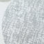 10-Pack Table Placemats Glitter Design Metallic Silver Round - Mesh Polyester Disposable Mats 13"