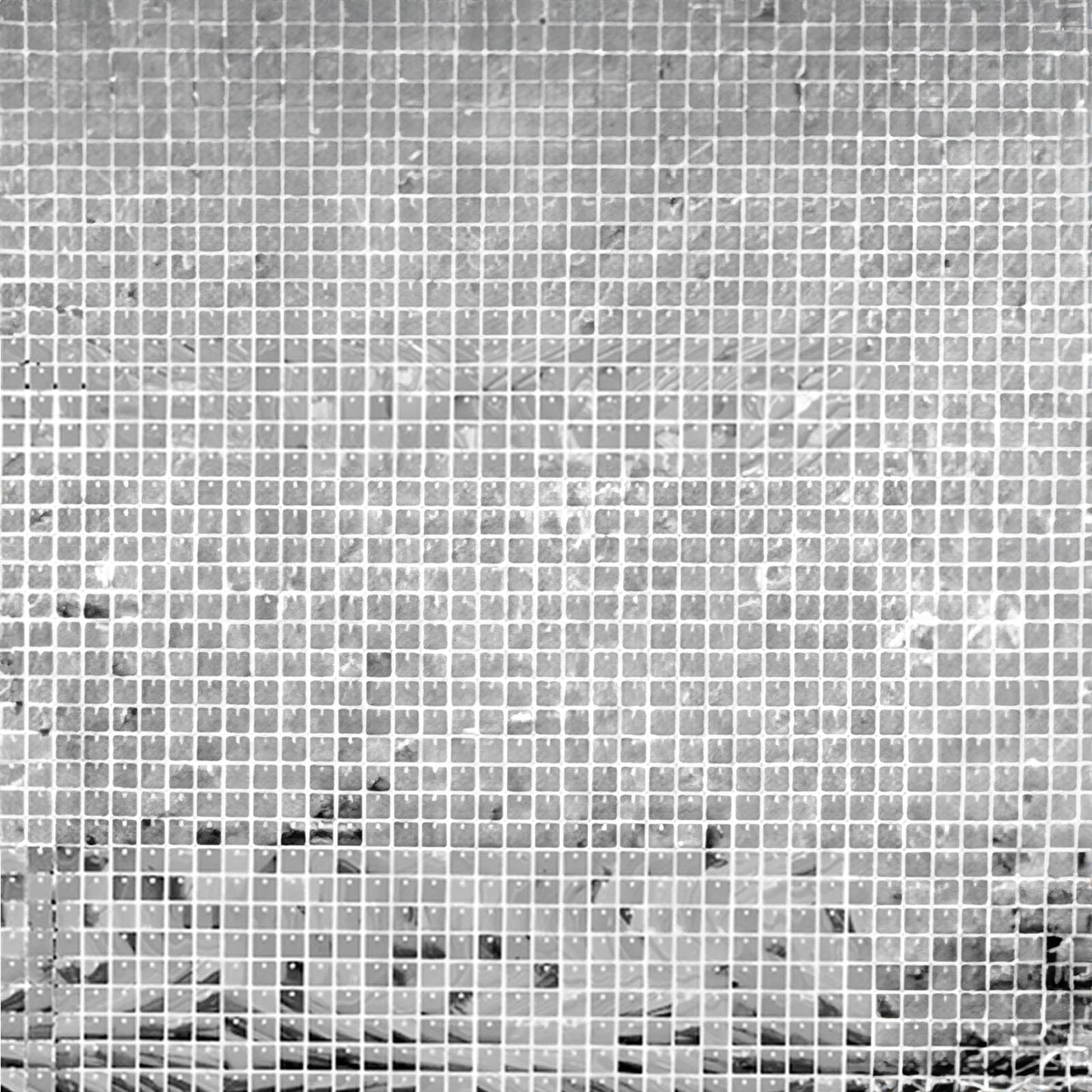 Shiny Silver Square Sequin Shimmer Wall Party Photo Backdrop, 24sq.ft Active Spangle Wall Art DÃ©cor Panels - 24 Panels