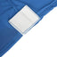 Stretch Spandex 96"x30" Rectangle Table Cover Royal Blue with Curved Open Back Design Tailored Professional Look