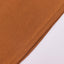 Set of 4 Matte Cinnamon Brown Spandex Half Moon Chiara Backdrop Stand Covers, Custom Fitted Wedding Arch Covers - 2.5ft,5ft,6ft,7ft