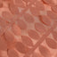 Taffeta 90"x156" Rectangle Tablecloth Terracotta (Rust) | 3D Leaf Petal Design Seamless Table Cover