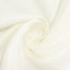 Lamour Satin 72"x72" Table Overlay Square Tablecloth Ivory - Smooth Finish Table Topper