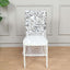 Sequin Chair Slipcover Big Payette Design for Chiavari Chairs Silver - Glittering Chair Back Cover