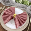 5 Pack Premium Velvet 20"x20" Napkins Dusty Rose - Soft Sheen Finish Cloth Napkins