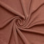 8ft Terracotta (Rust) Spandex Fitted Open Arch Wedding Arch Cover, Double-Sided U-Shaped Backdrop Slipcover