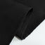 Fire Retardant Premium Polyester 90" Round Tablecloth Black - High-Performance Table Cover