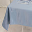Lamour Satin 54"x54" Table Overlay Square Tablecloth Dusty Blue - Durable & Silk-Like Table Cover