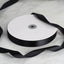 100 Yards 7/8" Black Single Face Decorative Satin Ribbon