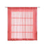 Pack of 2 52"x64â€ Coral Sequin Curtains With Rod Pocket Window Treatment Panels - Clearance SALE