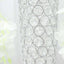 2-Pack Crystal Beaded Trumpet Vase Silver - Exquisite Floral Display Centerpiece Stand Set for Banquets & Receptions 28" Tall