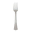 25-Pack Plastic Forks Silver Heavy Duty with Fluted Handles - Durable Disposable Tableware 7"