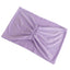 5 Pack Spandex Chair Sashes Lavender Lilac Ruffled Style - Wide Easy to Use Stretch Chair Bands 8"x13"
