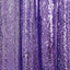 8ftx8ft Purple Sequin Event Curtain Drapes, Backdrop Event Panel