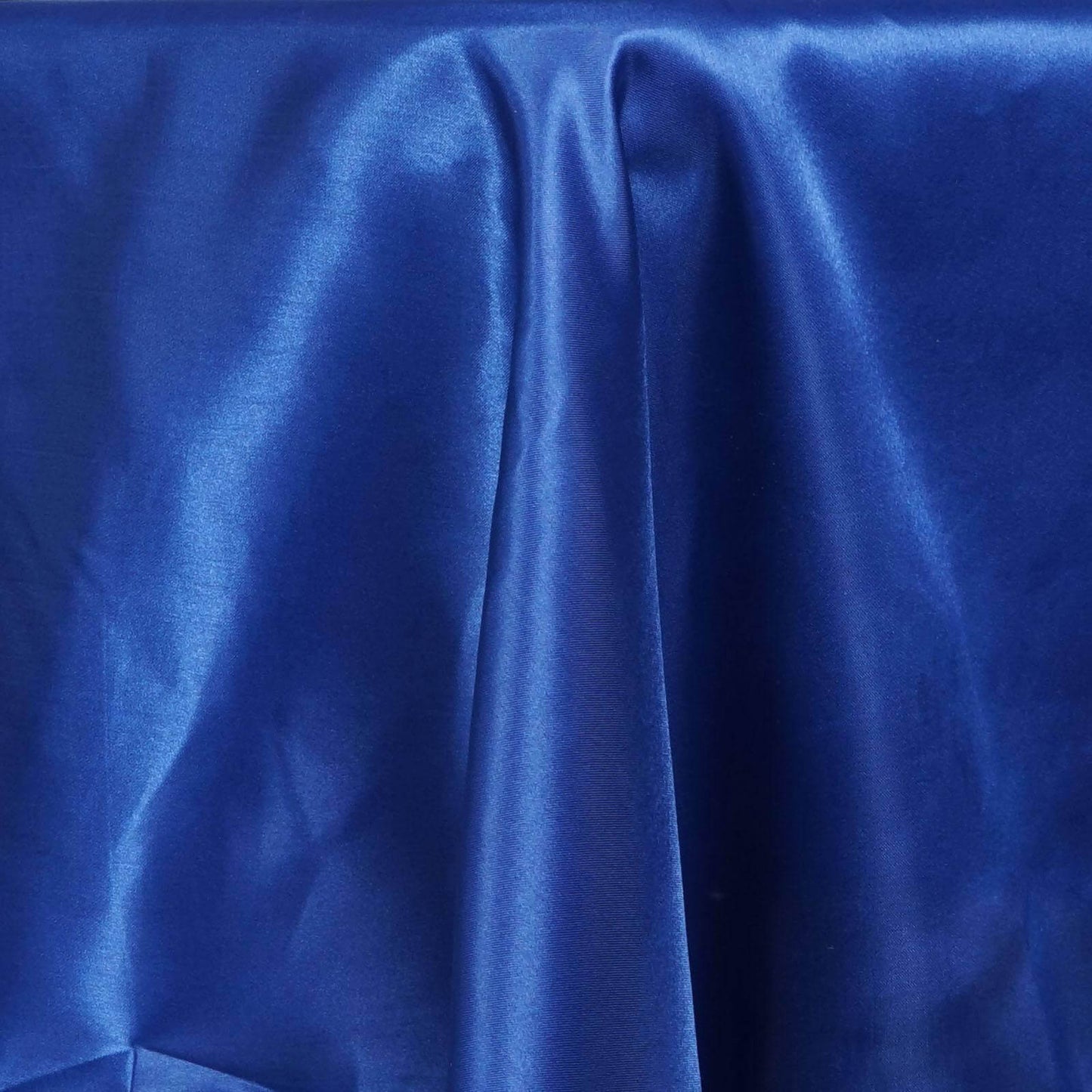 Satin Rectangular 60"x126" Tablecloth Royal Blue - Smooth and Lustrous Table Cover