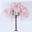 5ft Artificial Cherry Blossom Tree Blush â€“ Silk Sakura Wishing Tree with Sturdy Metal Base & Realistic Fiberglass Trunk