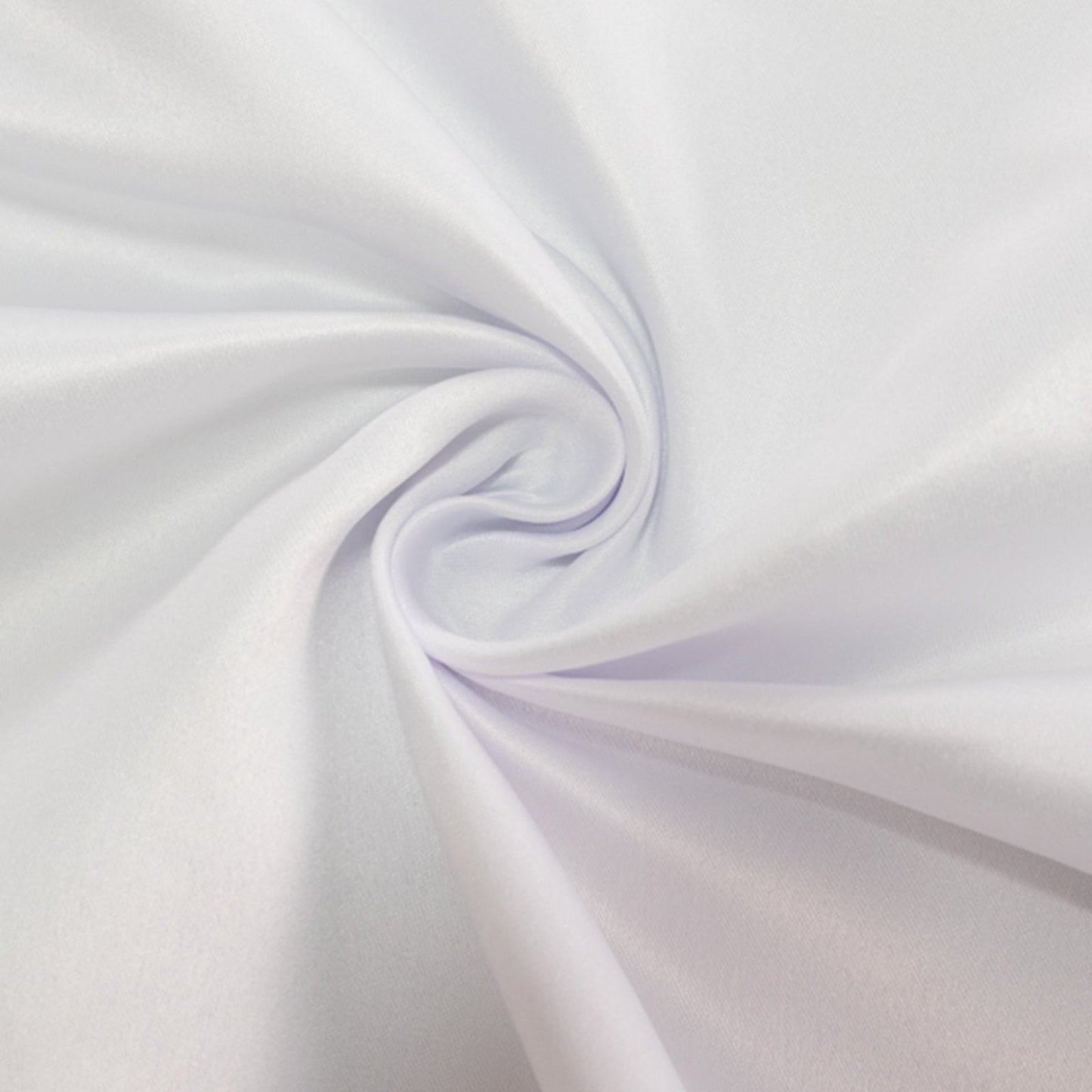 Lamour Satin 60"x102" Rectangle Tablecloth White - Durable & Silky Soft Feel Table Cover for Weddings & Banquets