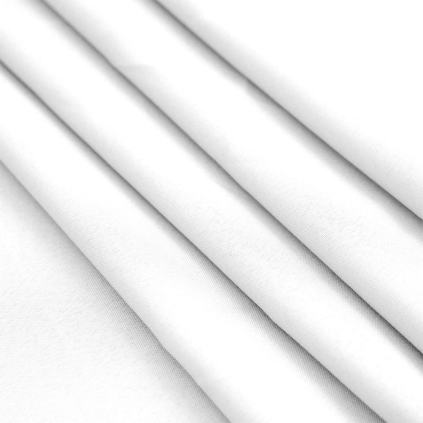 Polyester 90"x156" Rectangle Tablecloth White - Seamless Wrinkle-Resistant Design for Sophisticated Gatherings