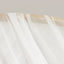 White Sheer Backdrop Drape â€“ 5ftx32ft Wedding Arch & Ceiling Decor Panel, Wrinkle Free with Soft Shimmer