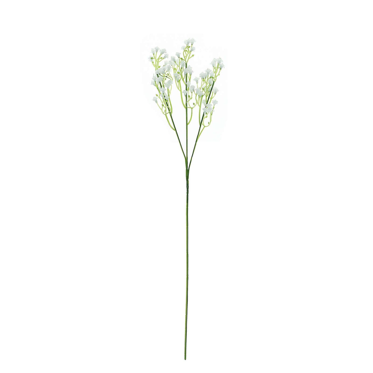 12 Stems 22" White Artificial Silk Babys Breath Gypsophila Flowers