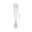 4-Pack Glass Trumpet Vases Clear - Durable Design for Chic Event Displays 28"