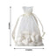 10 Pack 4"x6" Ivory Organza Drawstring Wedding Party Favor Gift Bags