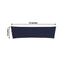 5 Pack Stretch Spandex Chair Sashes Navy Blue - Fitted Finish Two Ply Heavy Duty Chair Bands 5"x12"