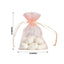 10 Pack 3"x4" Blush Organza Drawstring Wedding Party Favor Gift Bags - Clearance SALE