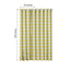 2 Pack White Yellow Chevron Design Thermal Blackout Curtains With Chrome Grommet Window Treatment Panels - 52"x108"