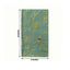 50-Pack Paper Dinner Napkins Dusty Sage Green with Gold Magnolia Flowers Print 2-Ply - Disposable Soft Napkins for Parties